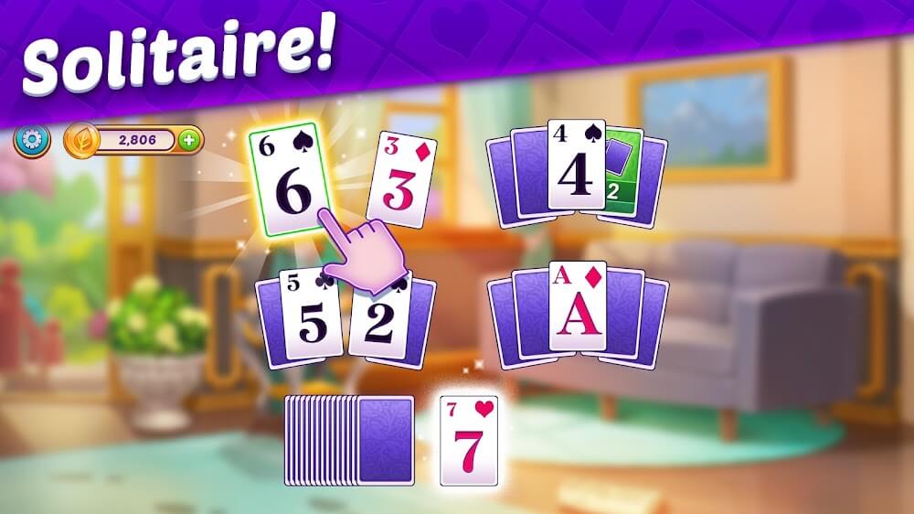 Solitaire Story - Ava's Manor screenshot 4