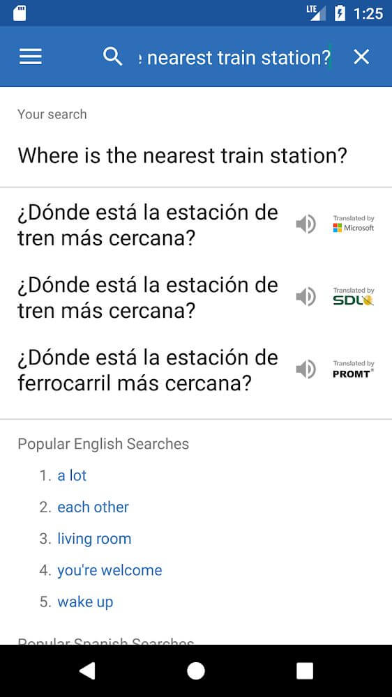 SpanishDict Translator Screenshot 5