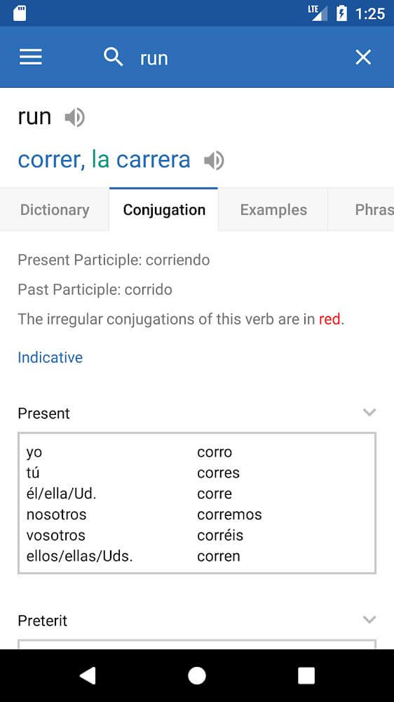 SpanishDict Translator Screenshot 4