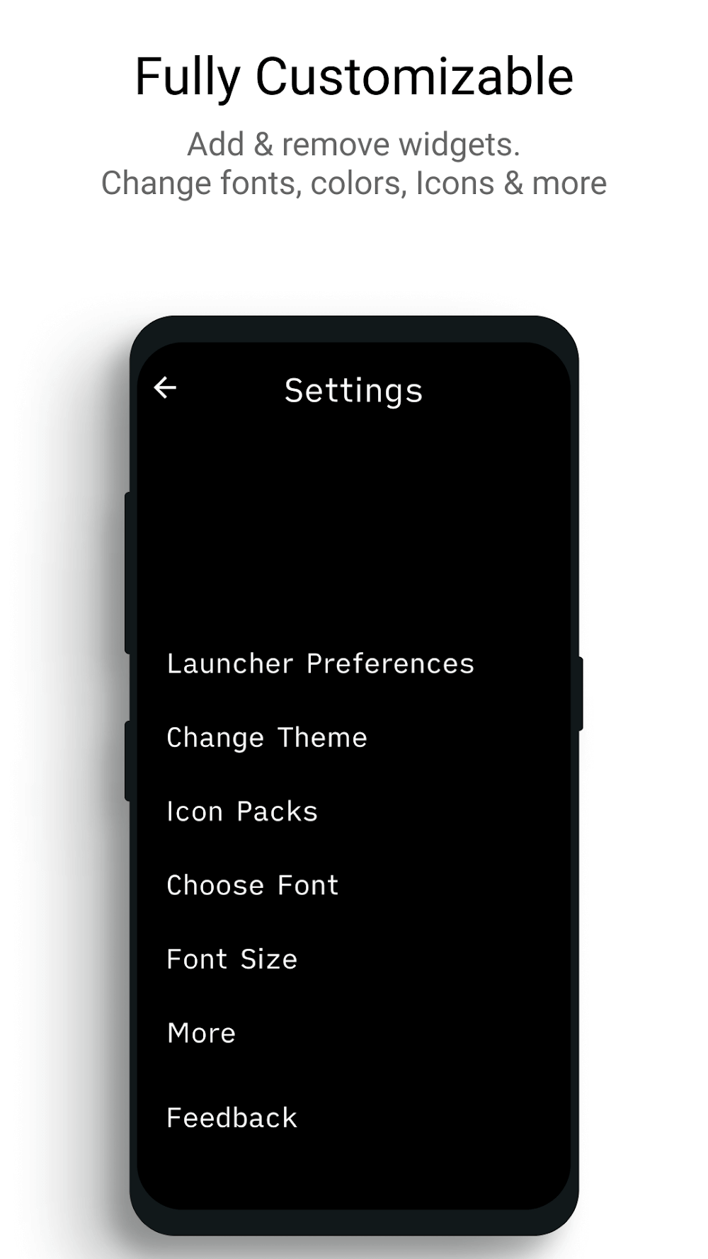 Indistract Minimalist Launcher screenshot 5