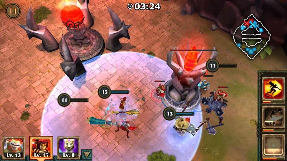 Legendary Heroes MOBA screenshot 5