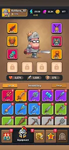Lucky knight: spin idle rpg screenshot 4