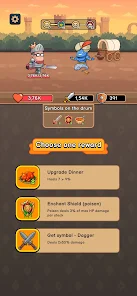 Lucky knight: spin idle rpg screenshot 2