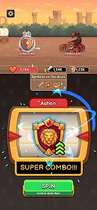 Lucky knight: spin idle rpg screenshot 5