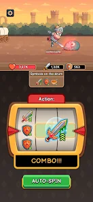 Lucky knight: spin idle rpg screenshot 3