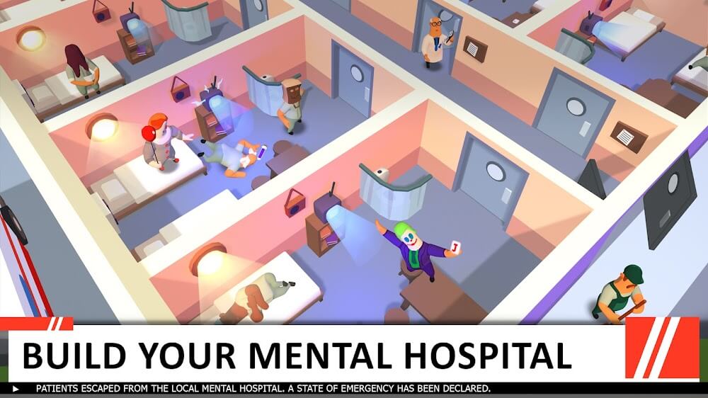 Idle Mental Hospital Tycoon screenshot 2