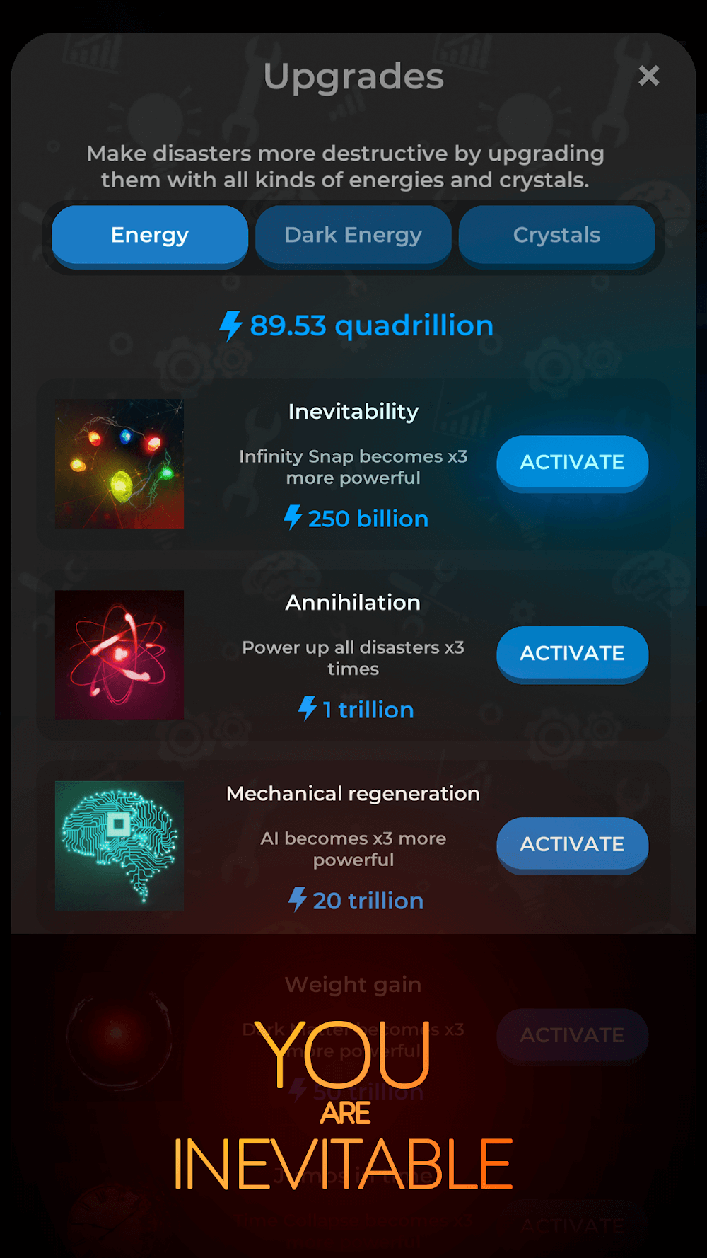 Annihilation: Idle Game screenshot 4