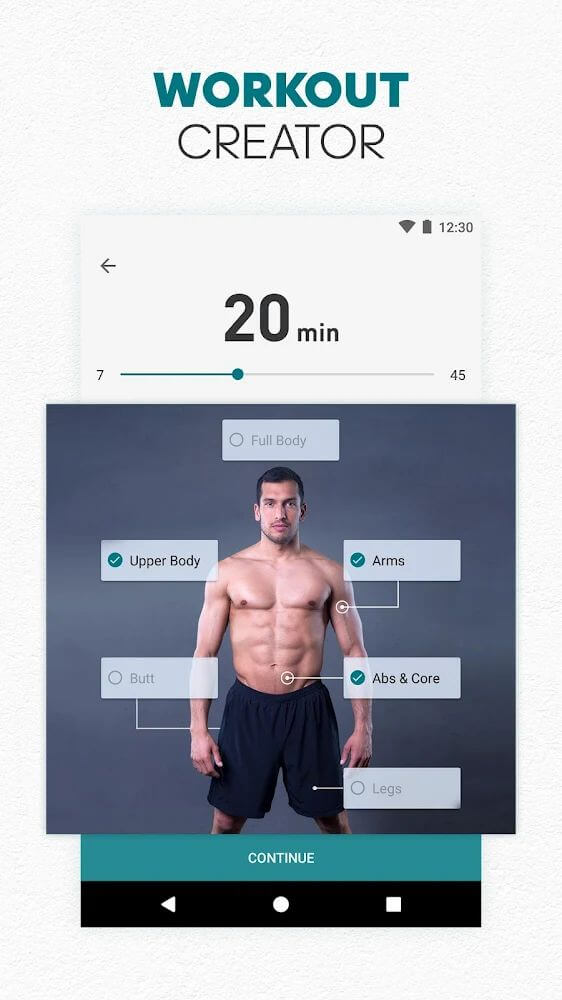 adidas Training app screenshot 2