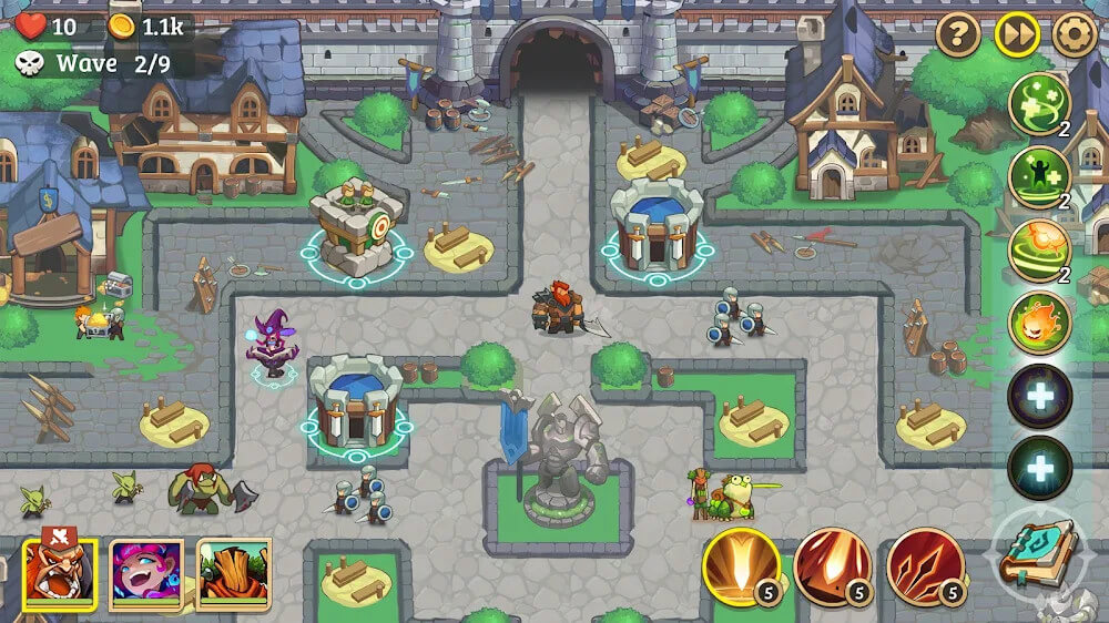 Empire Defender TD: Premium screenshot 2