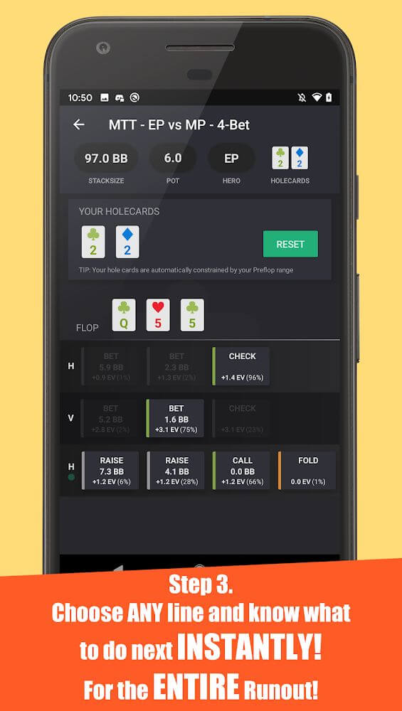 Poker Solver+ AI solver dashboard