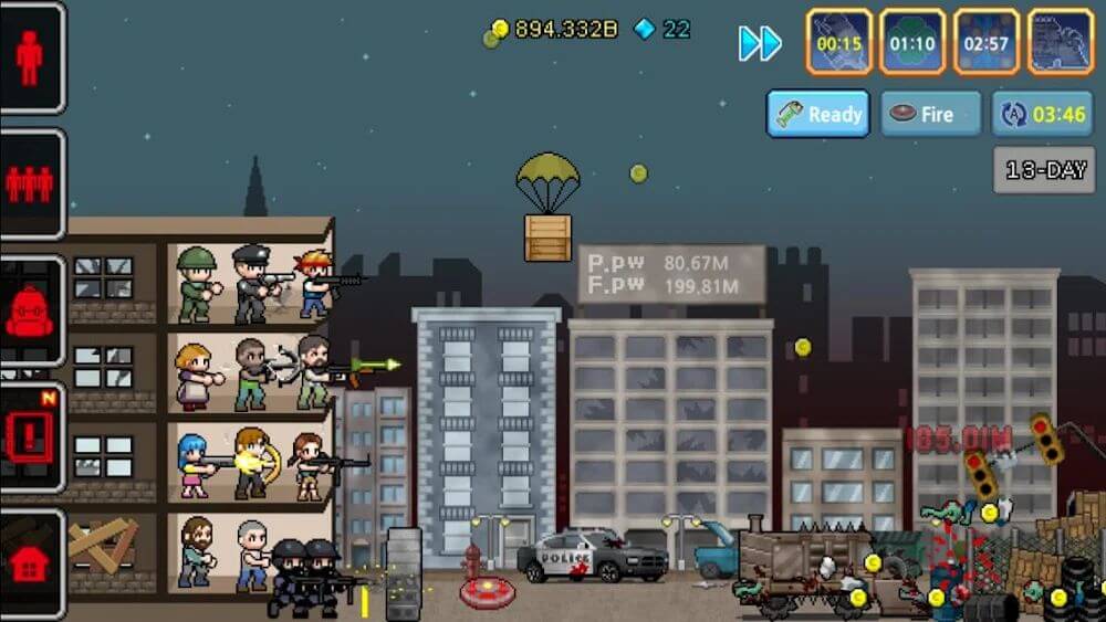 100 DAYS - Zombie Survival screenshot 5