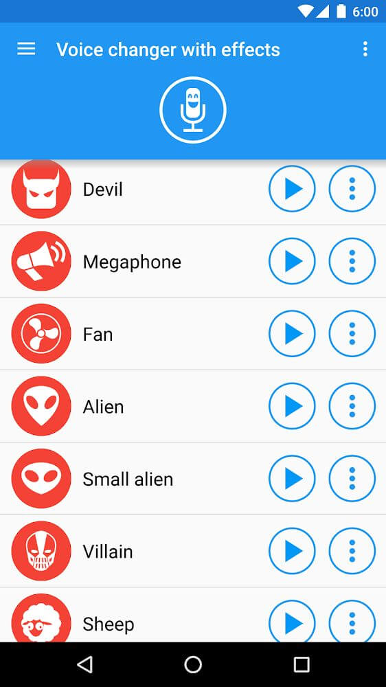 Voice Changer with Effects screenshot 5