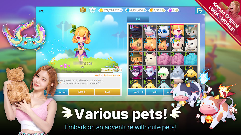 LUNA: MOBILE v1.0.798 MOD Menu APK | Move Speed Multiplier screenshot 4