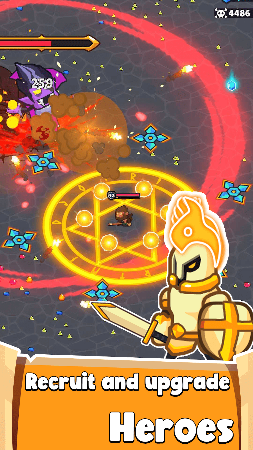Kingdom Survivor battle scene
