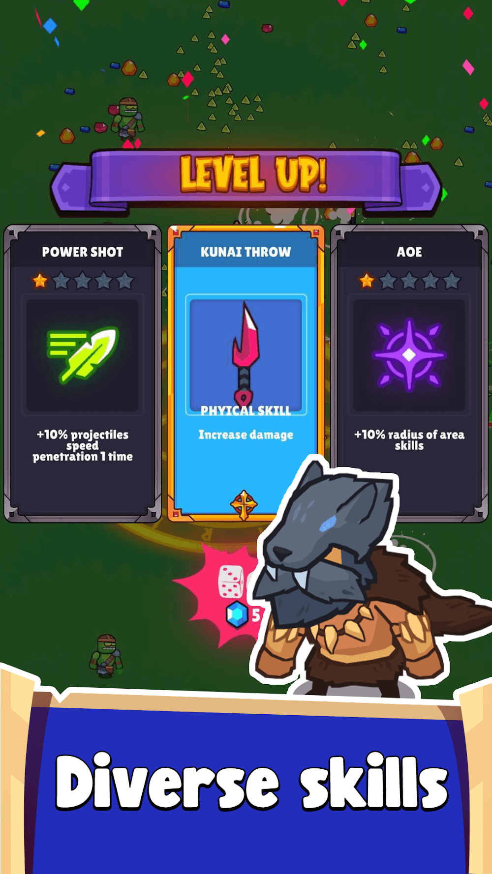 Kingdom Survivor magical spell effects