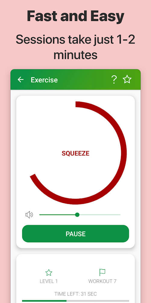 Kegel Trainer - Exercises screenshot 7