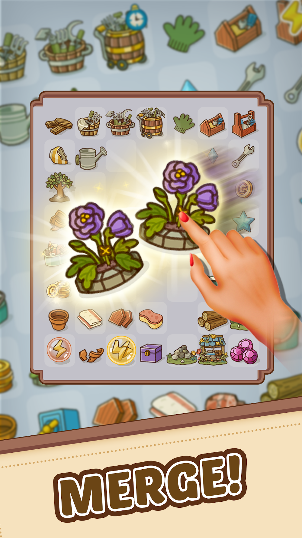 Merge Cartoon: Renovate Town screenshot 2