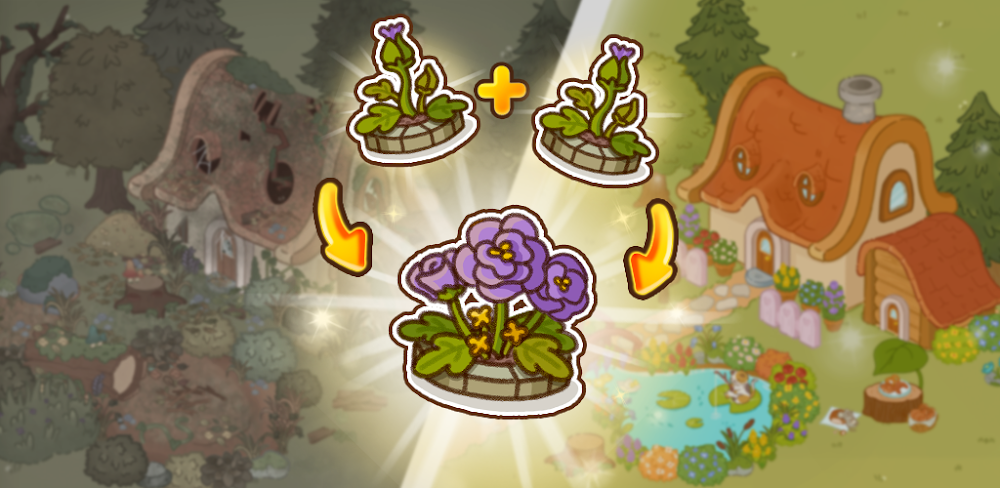 Merge Cartoon: Renovate Town screenshot 1