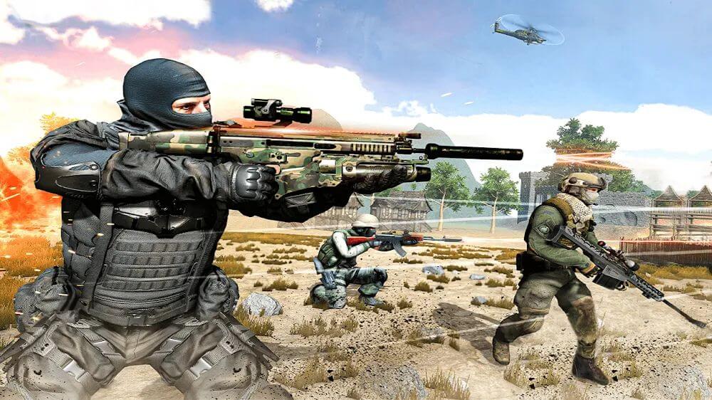 Gun Strike: Offline Shooting 3D screenshot 3