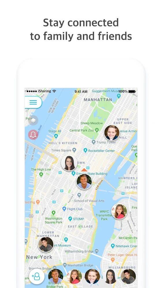 iSharing: GPS Location Tracker screenshot 2