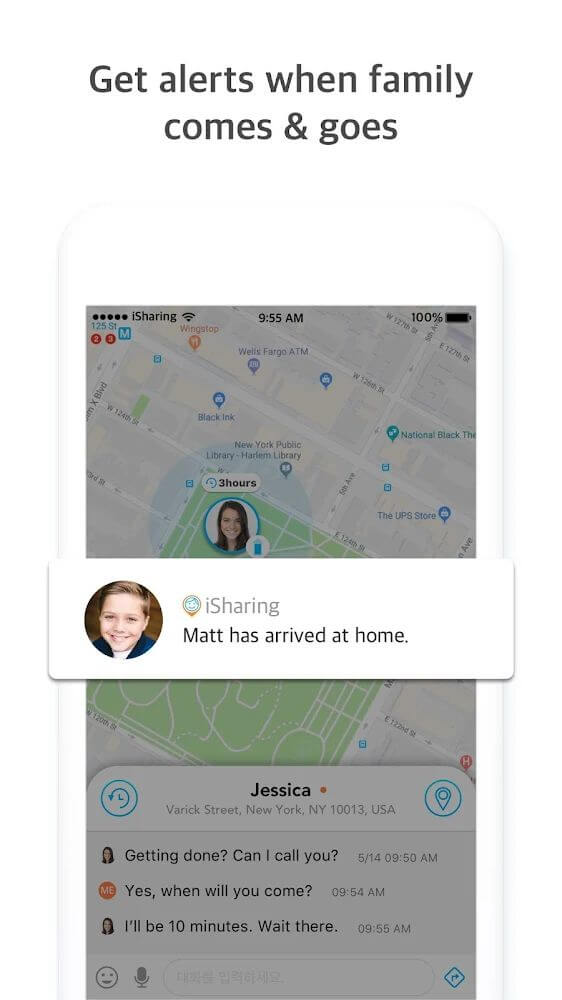 iSharing: GPS Location Tracker screenshot 3
