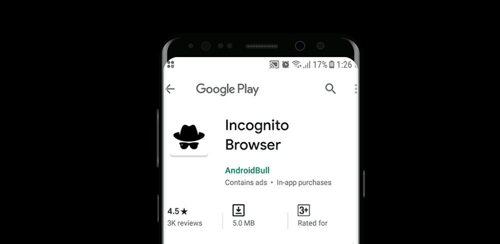 Incognito Browser screenshot 1