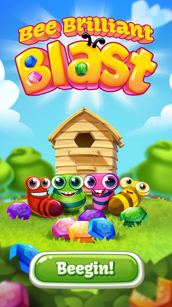 Bee Brilliant Blast screenshot 2