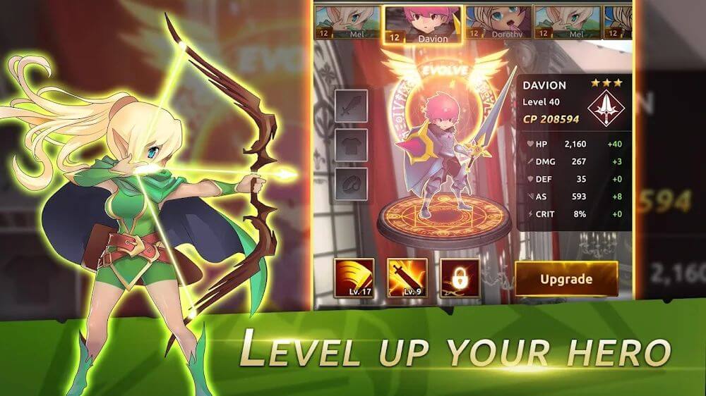Knight War: Idle Defense Pro screenshot 2