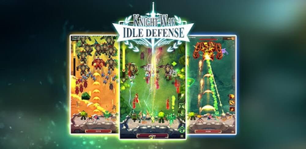 Knight War: Idle Defense Pro screenshot 1