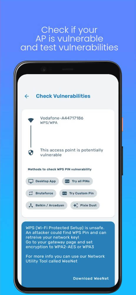 Wps Wpa Tester Premium screenshot 2