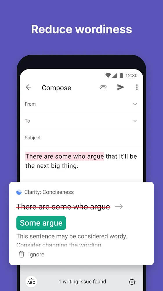 Grammarly screenshot 5