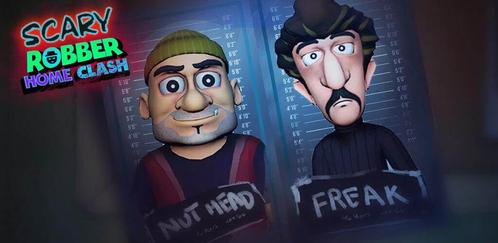 Scary Robber Home Clash screenshot 1