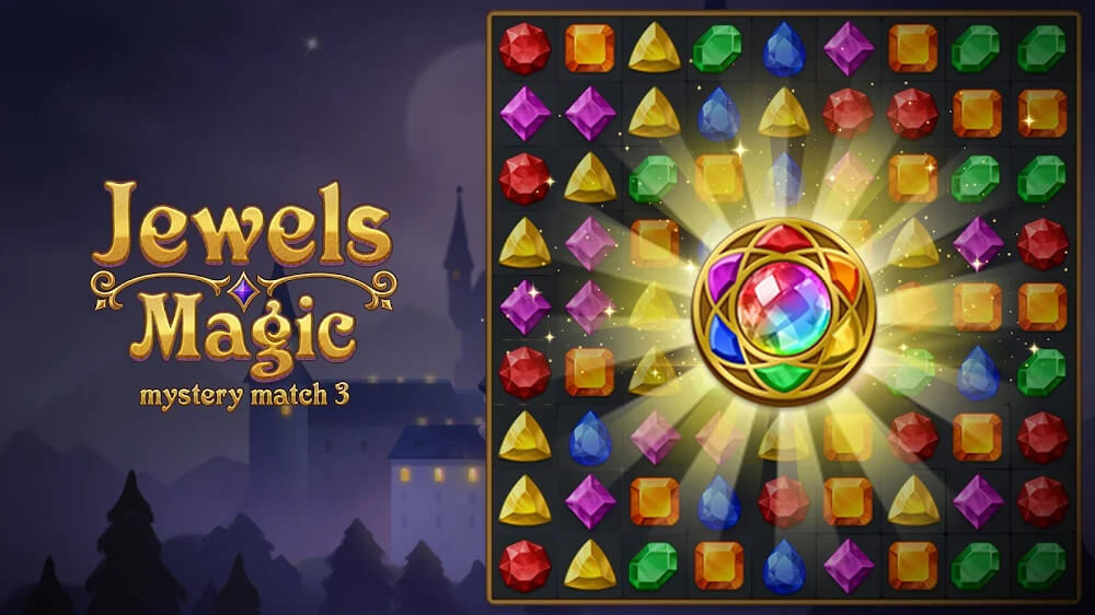 Jewels Magic: Mystery Match3 screenshot 2
