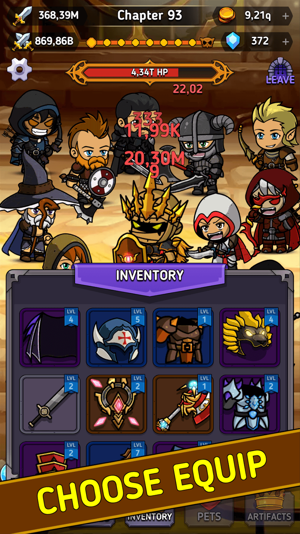 Tap Hero Clicker screenshot 5