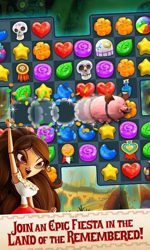 Sugar Smash: Book of Life screenshot 3