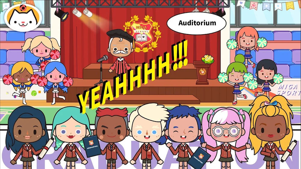 Miga Town: My School screenshot 6