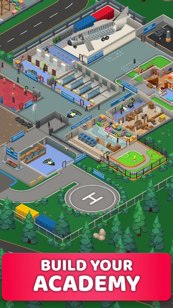 Idle SWAT Academy Tycoon screenshot 2