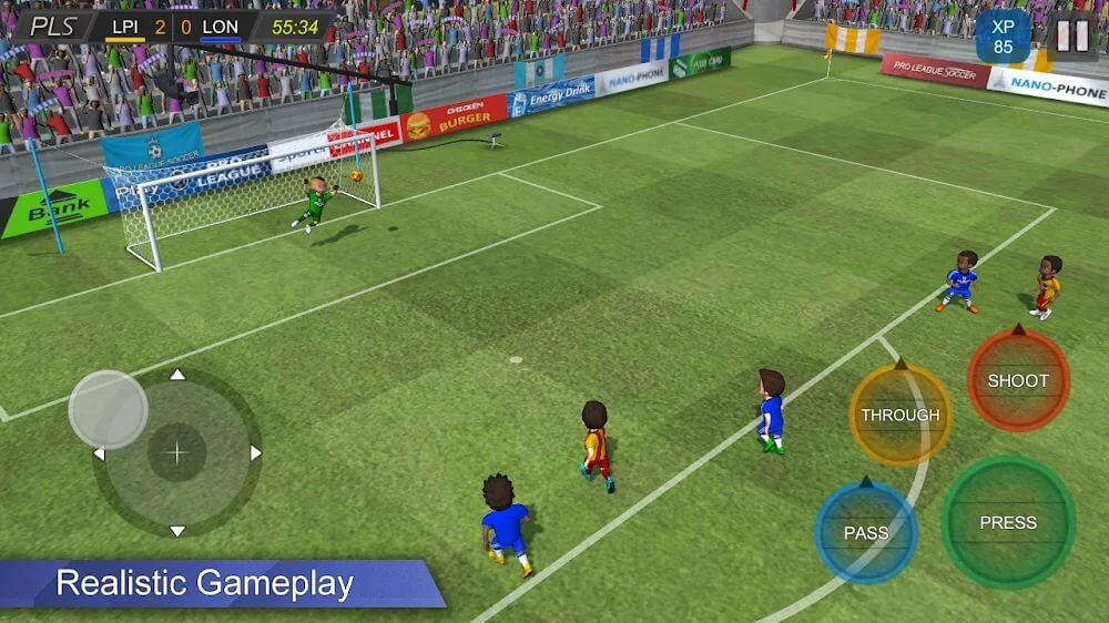 Pro League Soccer screenshot 3