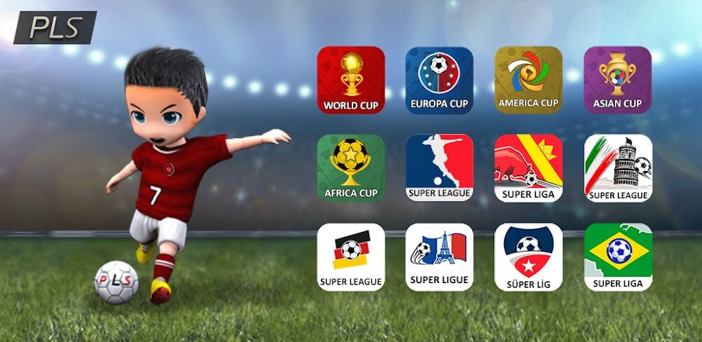 Pro League Soccer screenshot 1