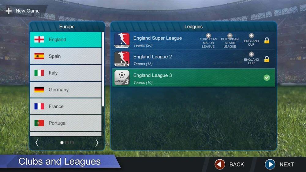 Pro League Soccer screenshot 6