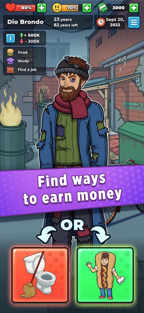 Hobo Life Business Simulator screenshot 4