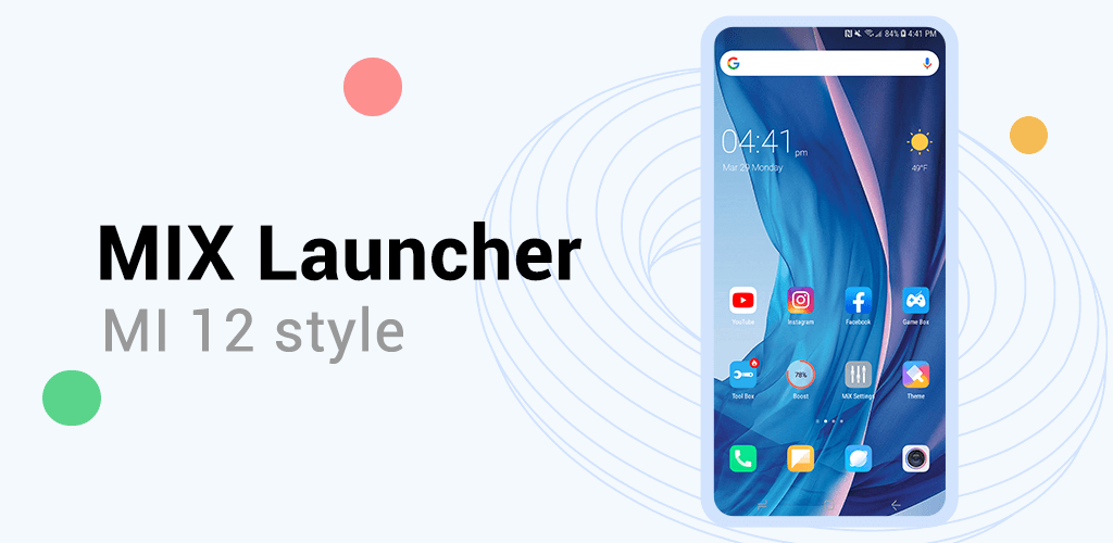 MiX Launcher V2 screenshot 1