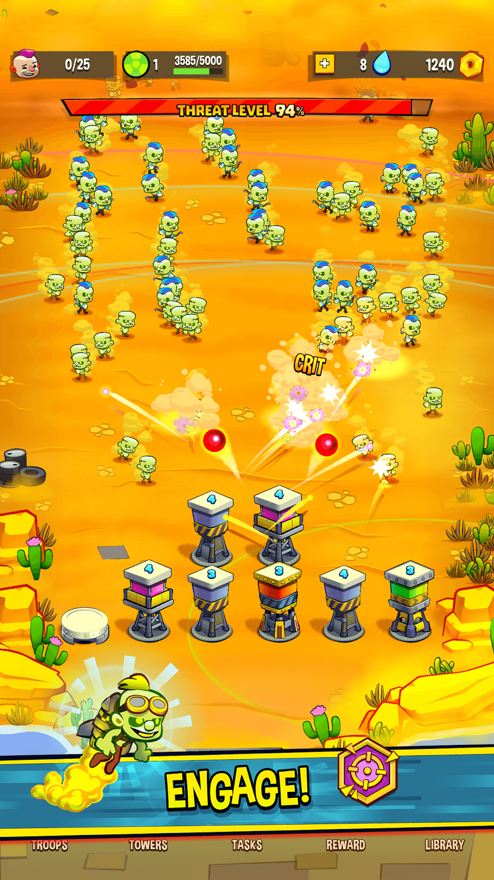 War Towers – Base Wave Defense gameplay screenshot 2