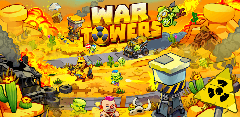 War Towers – Base Wave Defense gameplay screenshot 1