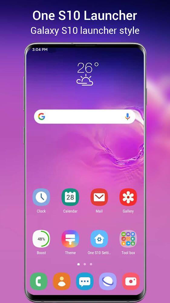 One S10 Launcher screenshot 2