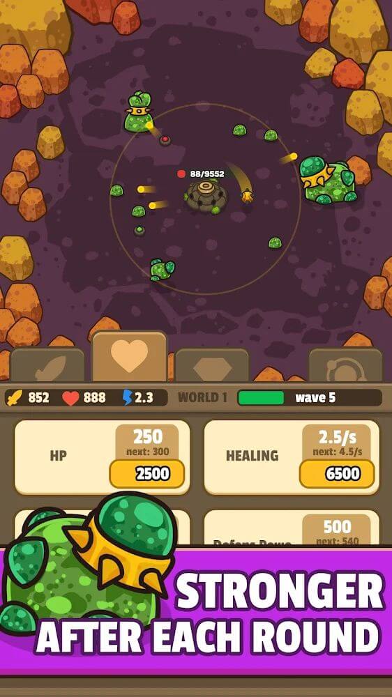 Screenshot 3 of Idle Fortress Tower Defense