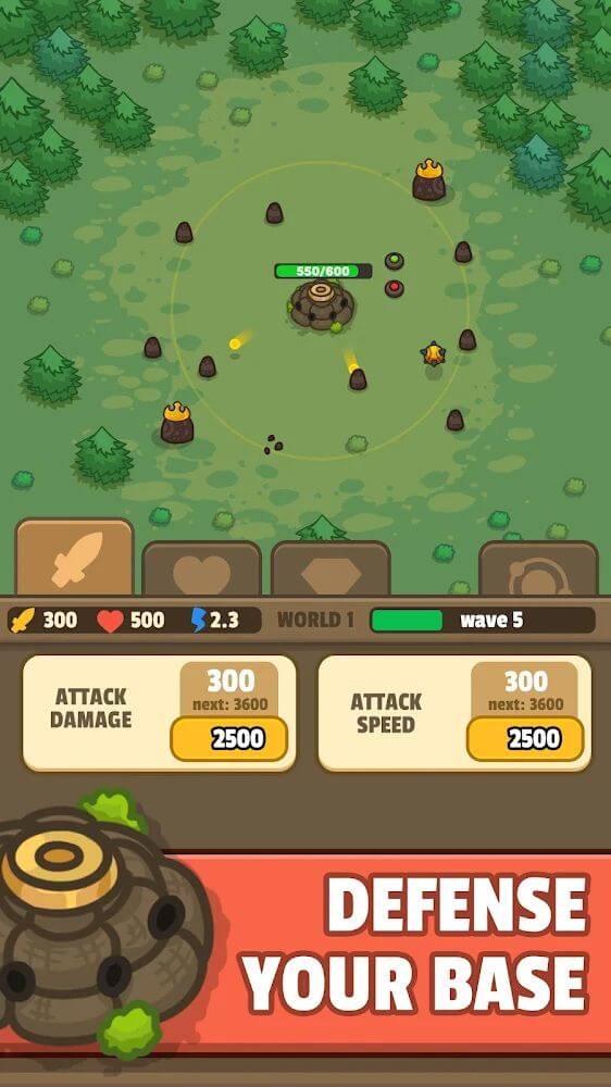 Screenshot 2 of Idle Fortress Tower Defense