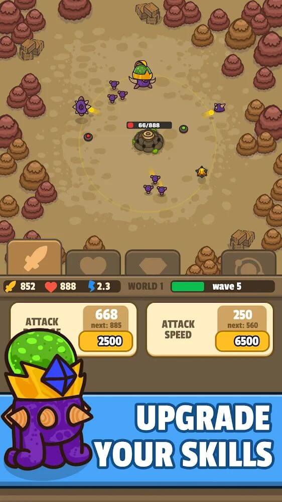 Screenshot 5 of Idle Fortress Tower Defense
