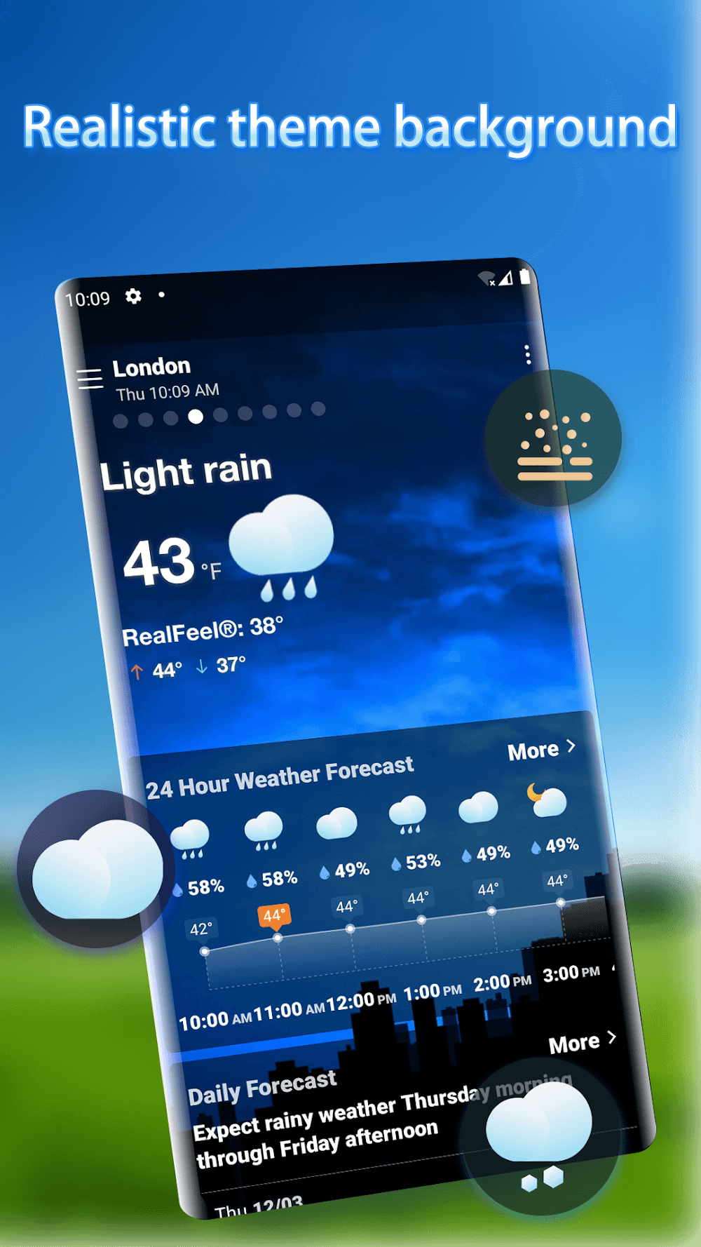 Local Weather Alerts - Widget Screenshot 3
