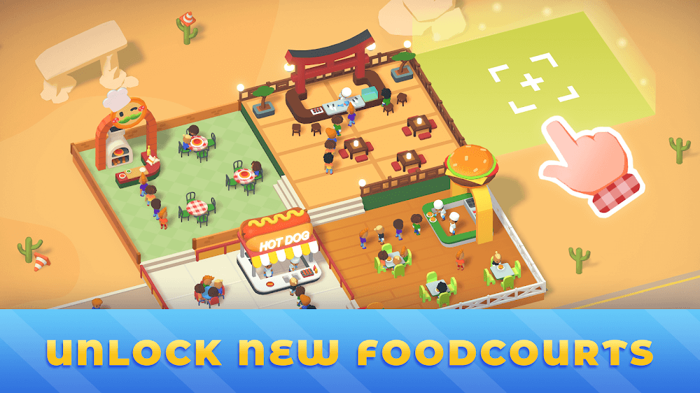 Idle Food Park Tycoon screenshot 4